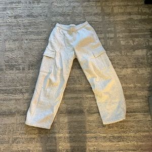 ARITZIA TNA Cargo Sweatpants Heather Cloud